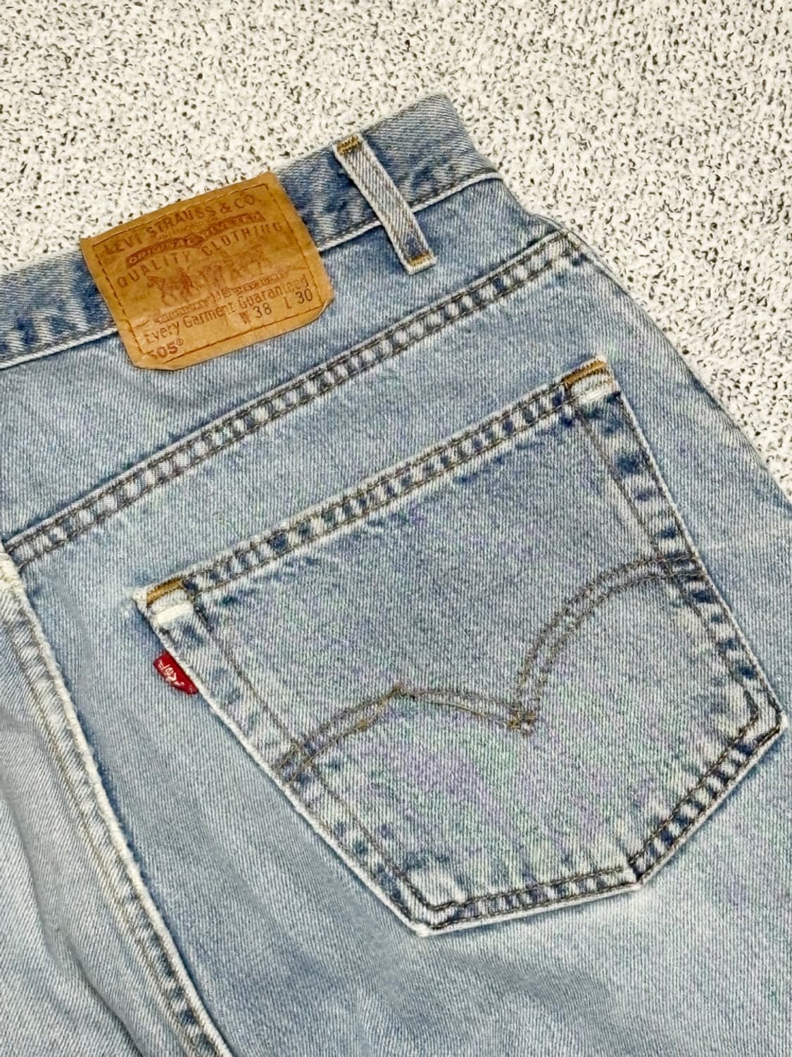 00s 빈티지 리바이스 505 데님 (실36x30) Made in USA 상품이미지8