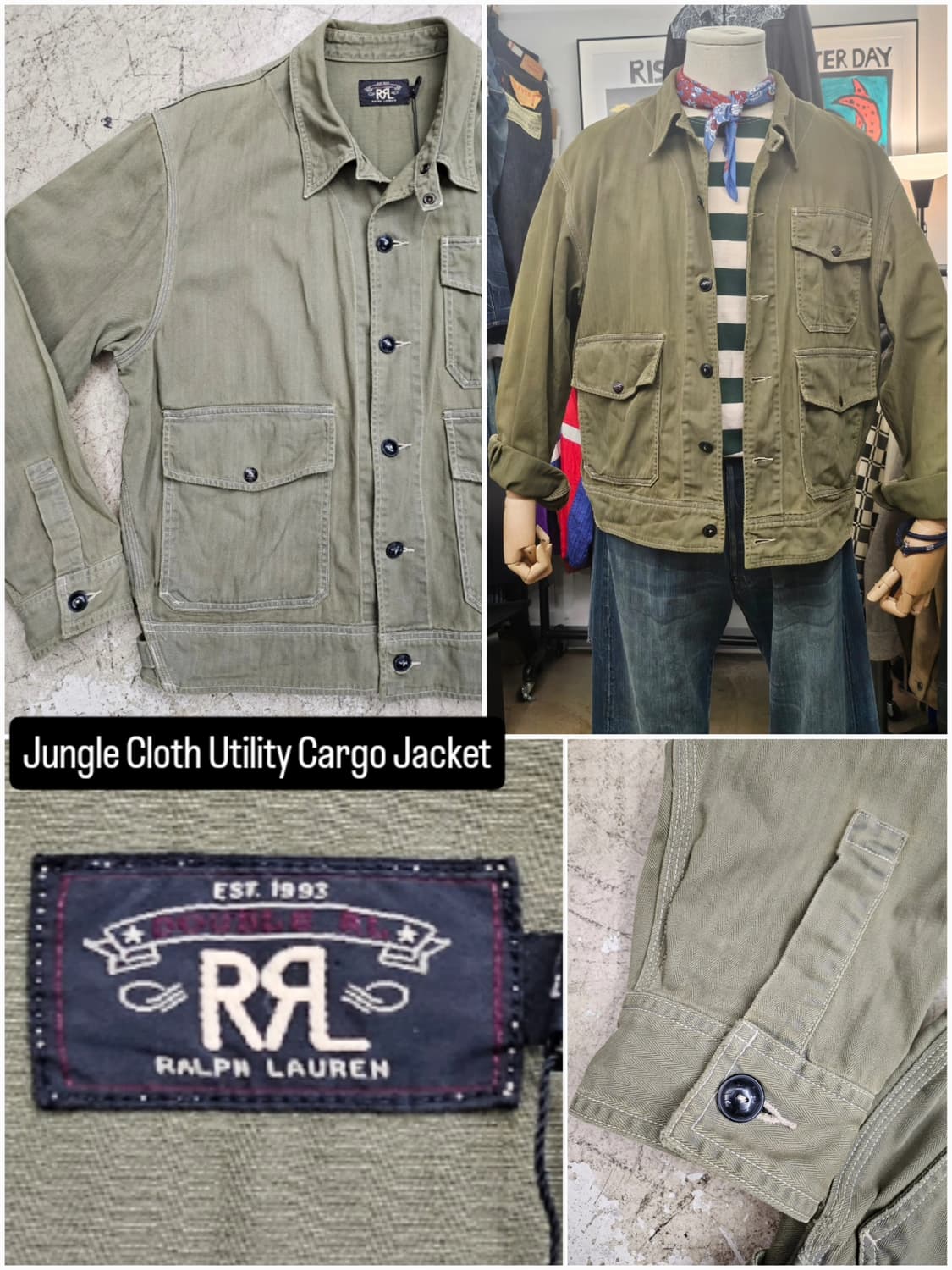 Double RL_ Jungle Utility H/T Jacket 상품이미지2