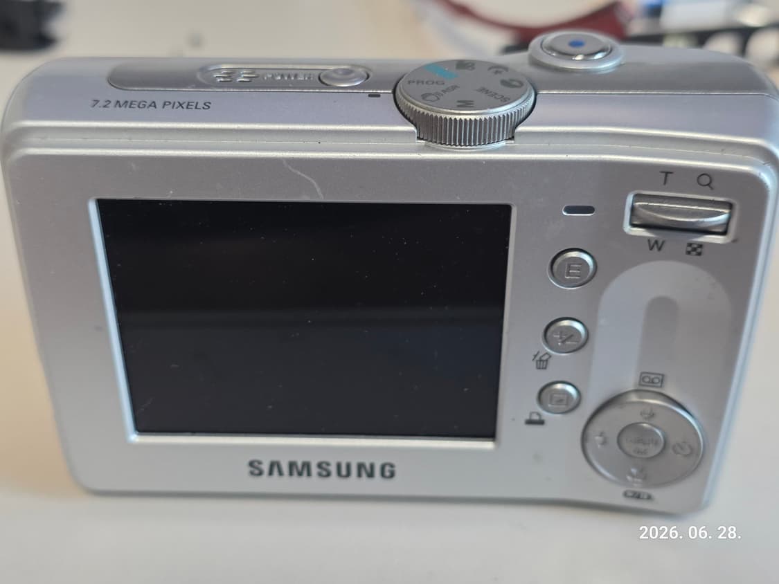 삼성 캐녹스 S730 빈티지 디지털카메라(하자) 상품이미지6