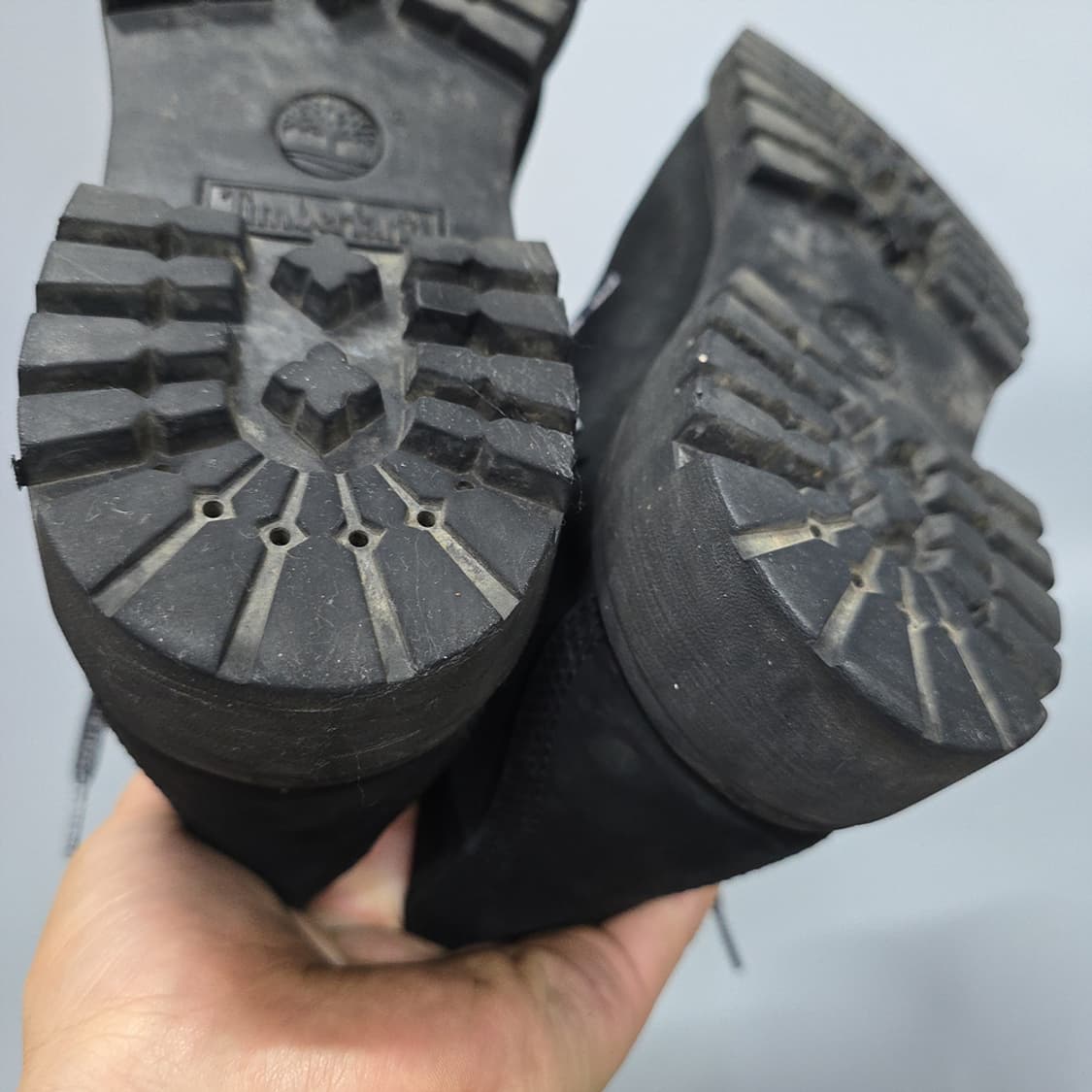 팀버랜드(Timberland) 6인치 워커 부츠 블랙 275 상품이미지10