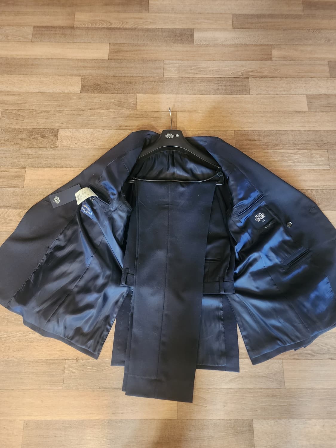 맨온더분 paulo olivira 다크네이비 더블 브레스티드 셋업 48 상품이미지10