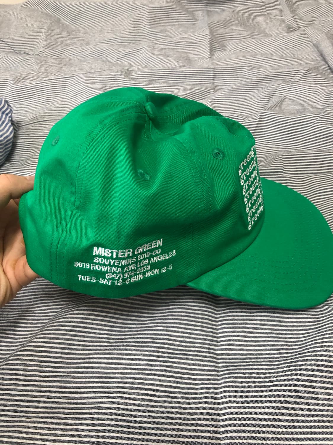 미스터그린 모자 상품이미지3