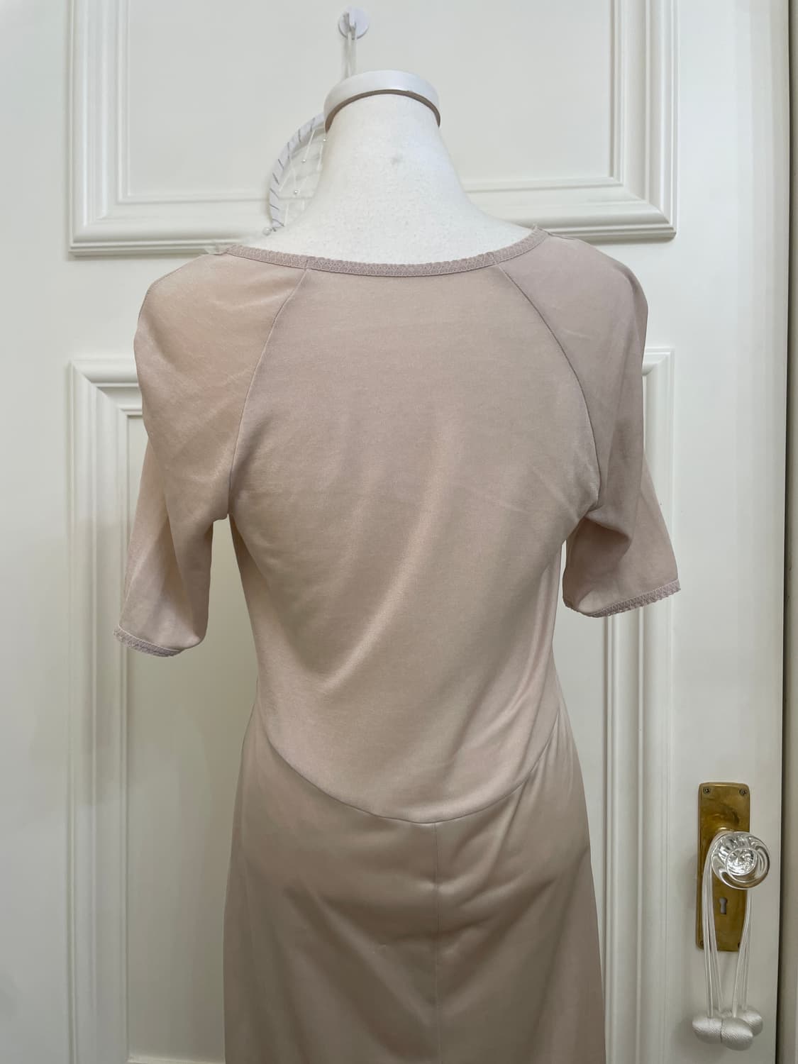 beige lace point inner slip(size-L) 상품이미지4