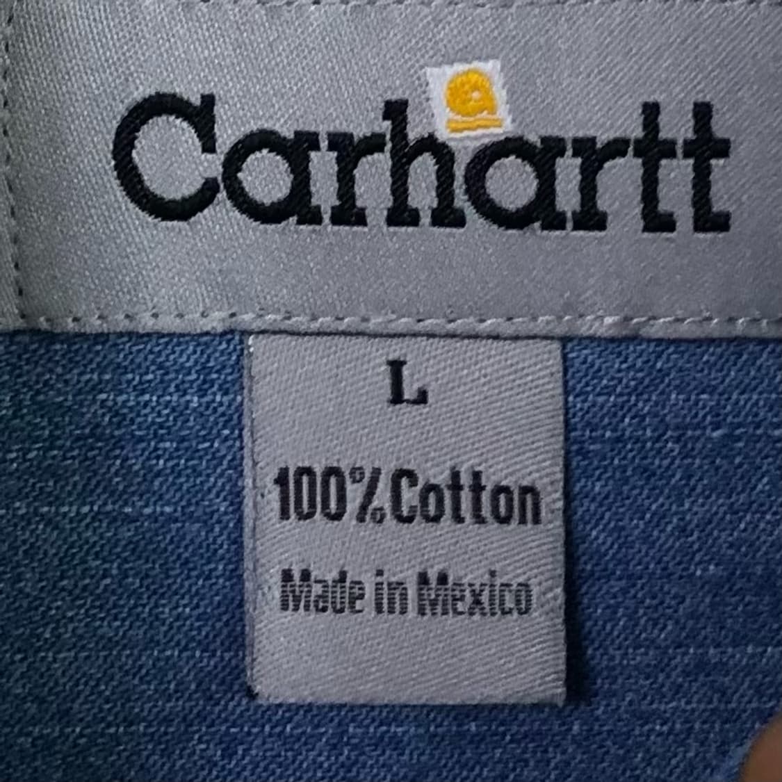 L 칼하트 데님 셔츠 상품이미지3