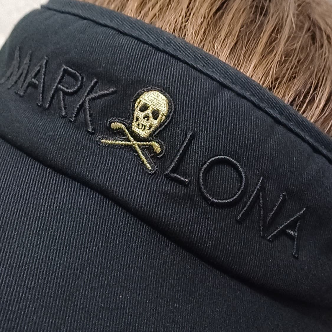 정품 마크앤로나 골프 썬캡 사이드 햇빛가리개 블랙 모자 사랑봉봉 상품이미지4