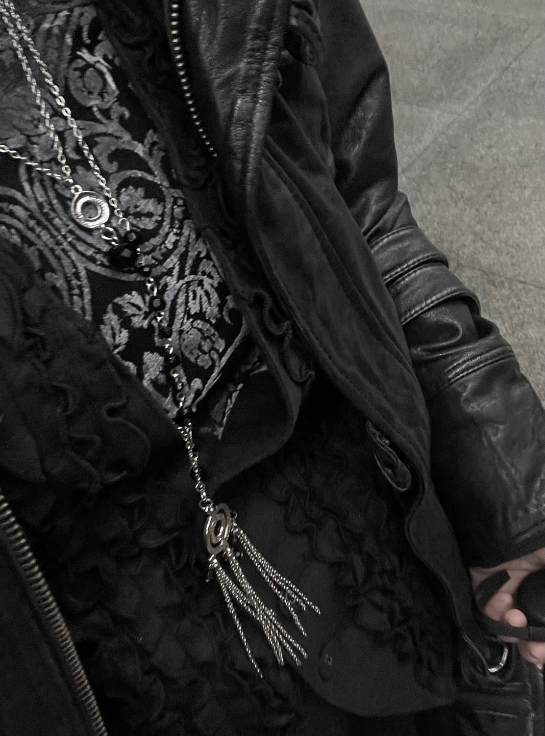 핸드메이드 고스 목걸이 상품이미지4