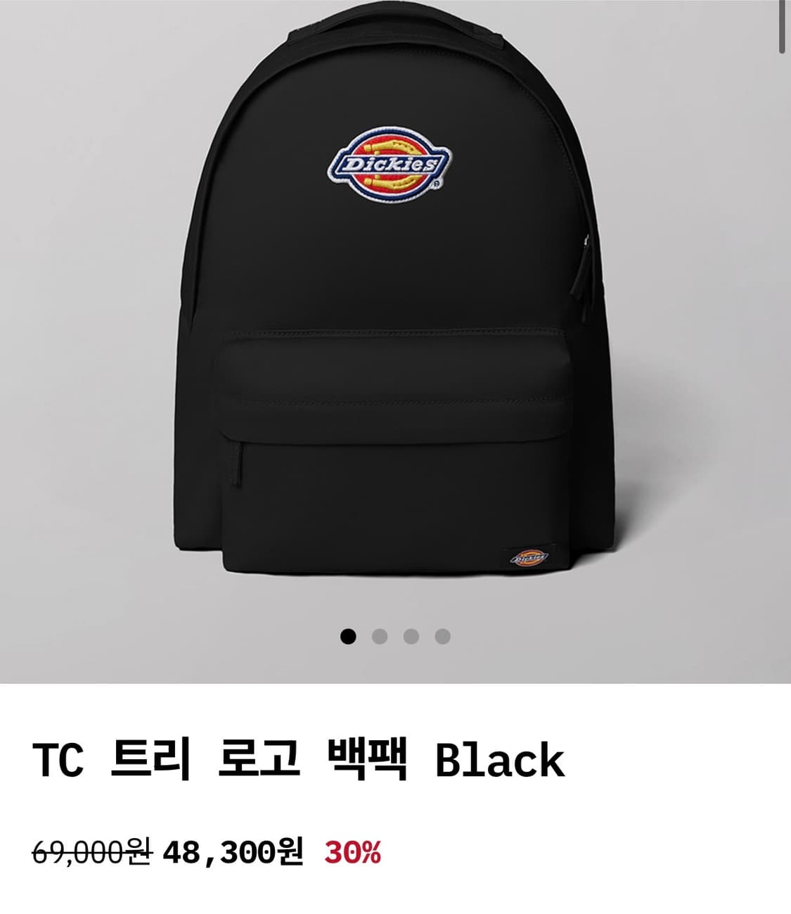 디키즈 트리 로고 백팩 반택시 무배🖤 상품이미지1