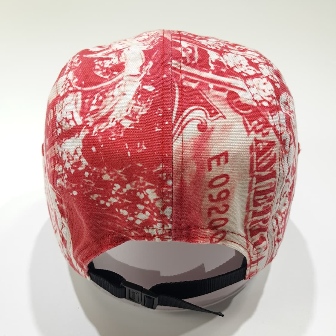 CL738 슈프림 워시드 레드 블링 캠프캡 모자 상품이미지5