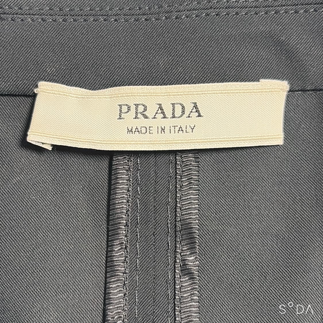 프라다 여성 블랙 블레이저 40 상품이미지2