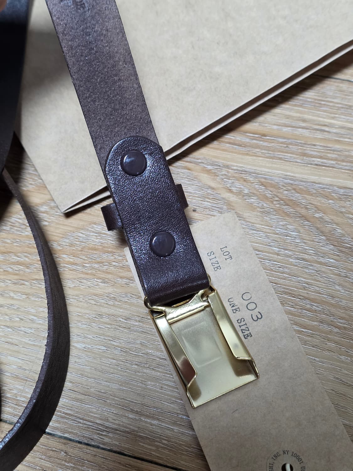 1회착 택포20만)25fw타이가 타카하시 003벨트 머드다이 상품이미지4