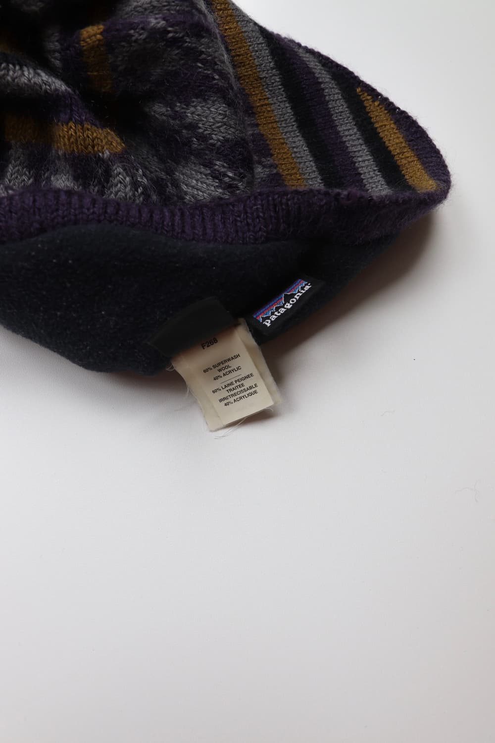 Patagonia 아가일 패턴 비니 상품이미지5