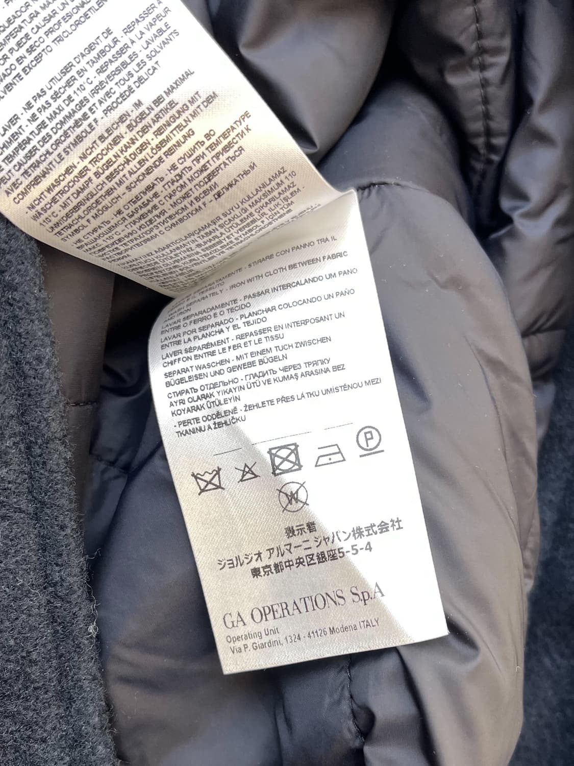 아르마니익스체인지 투웨이 커프 집업 바이커 자켓 상품이미지7