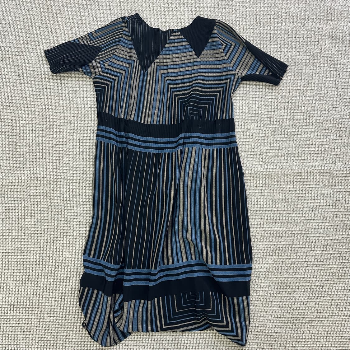 실측확인 빈티지 여성 플리츠 원피스 0408D 상품이미지3