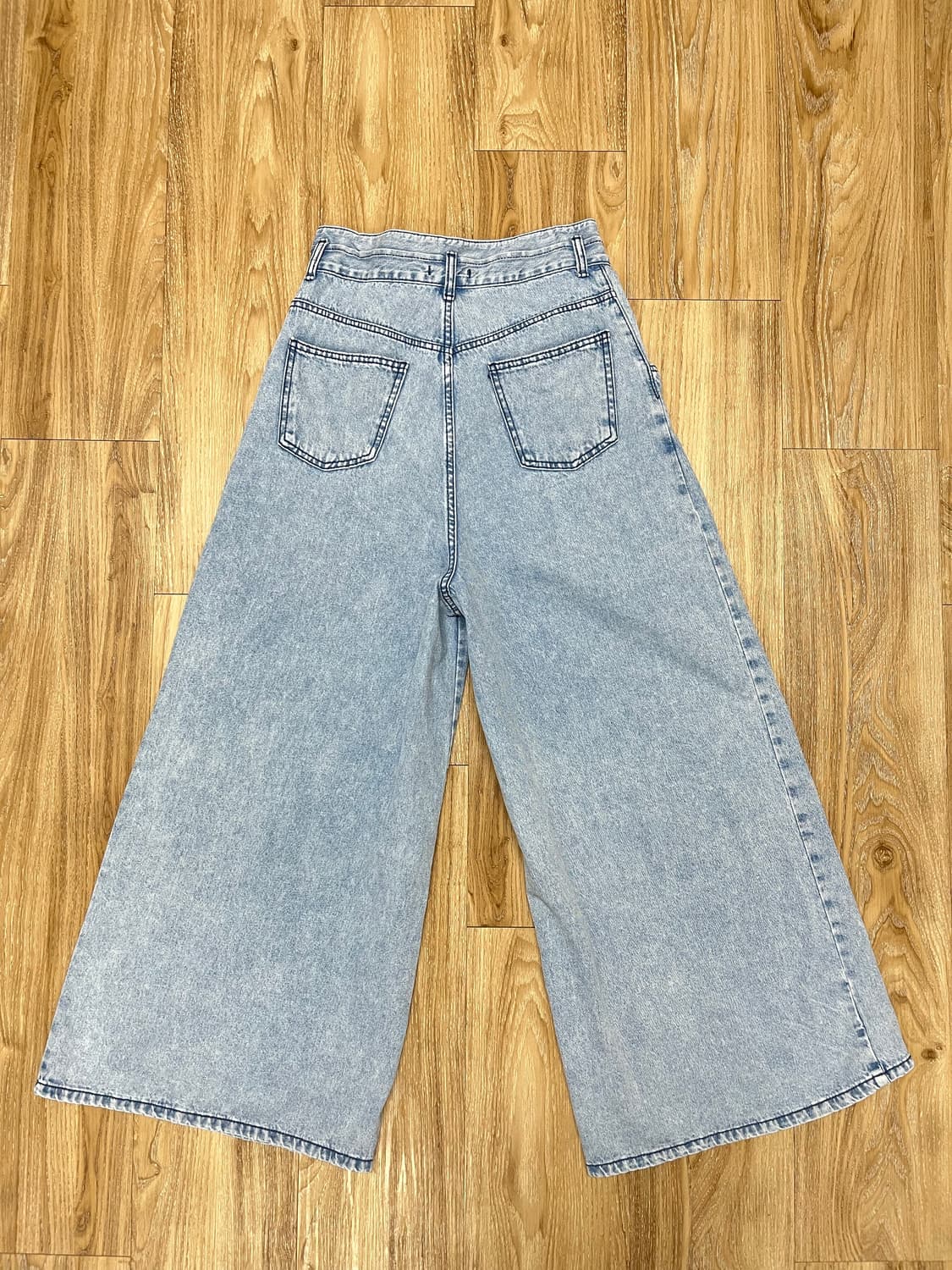 올라이츠 와이드 플레어 청바지 28 상품이미지1