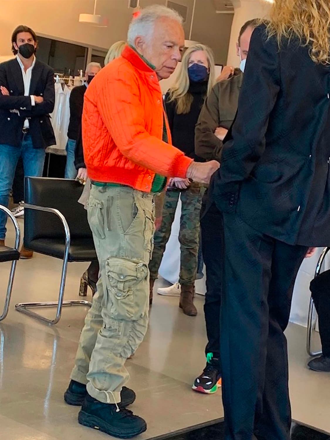 90's 폴로랄프로렌 아카이브 밀스펙 유틸리티 파일럿 탄창카고팬츠 36 상품이미지3