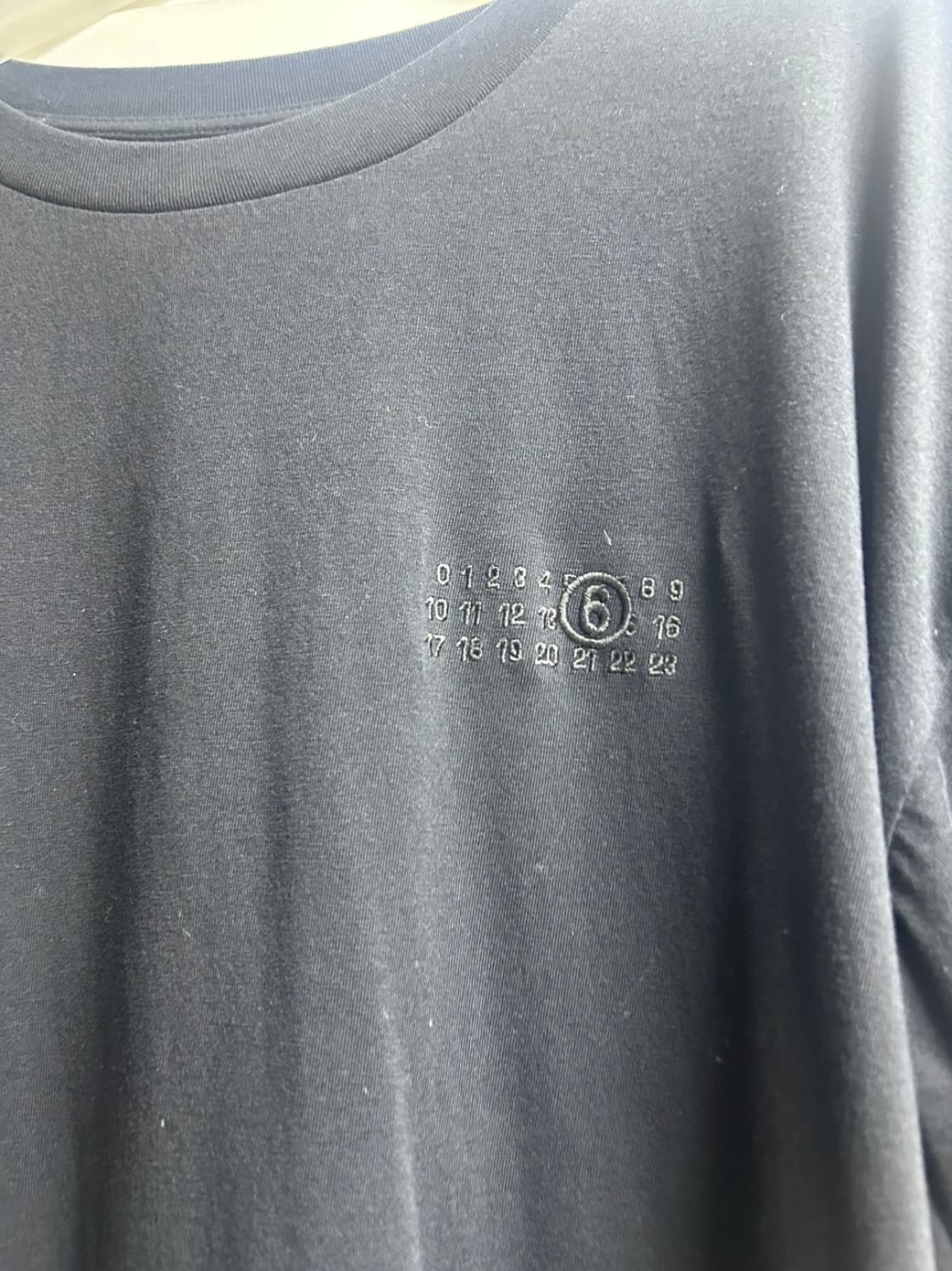 메종마르지엘라 mm6 레이어드 롱티셔츠 상품이미지2