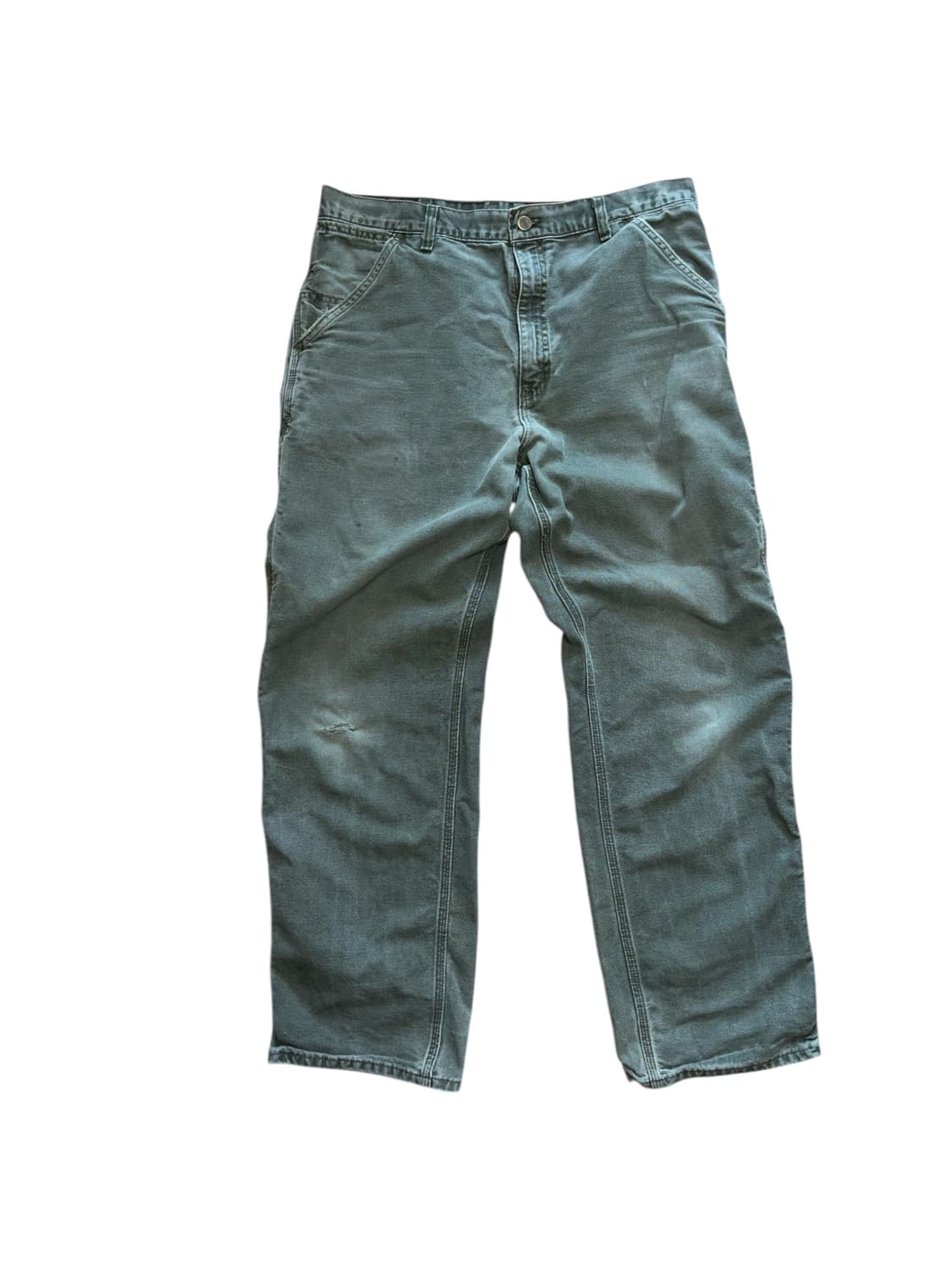 칼하트 빈티지 싱글니 카펜터 팬츠 모스그린 상품이미지5