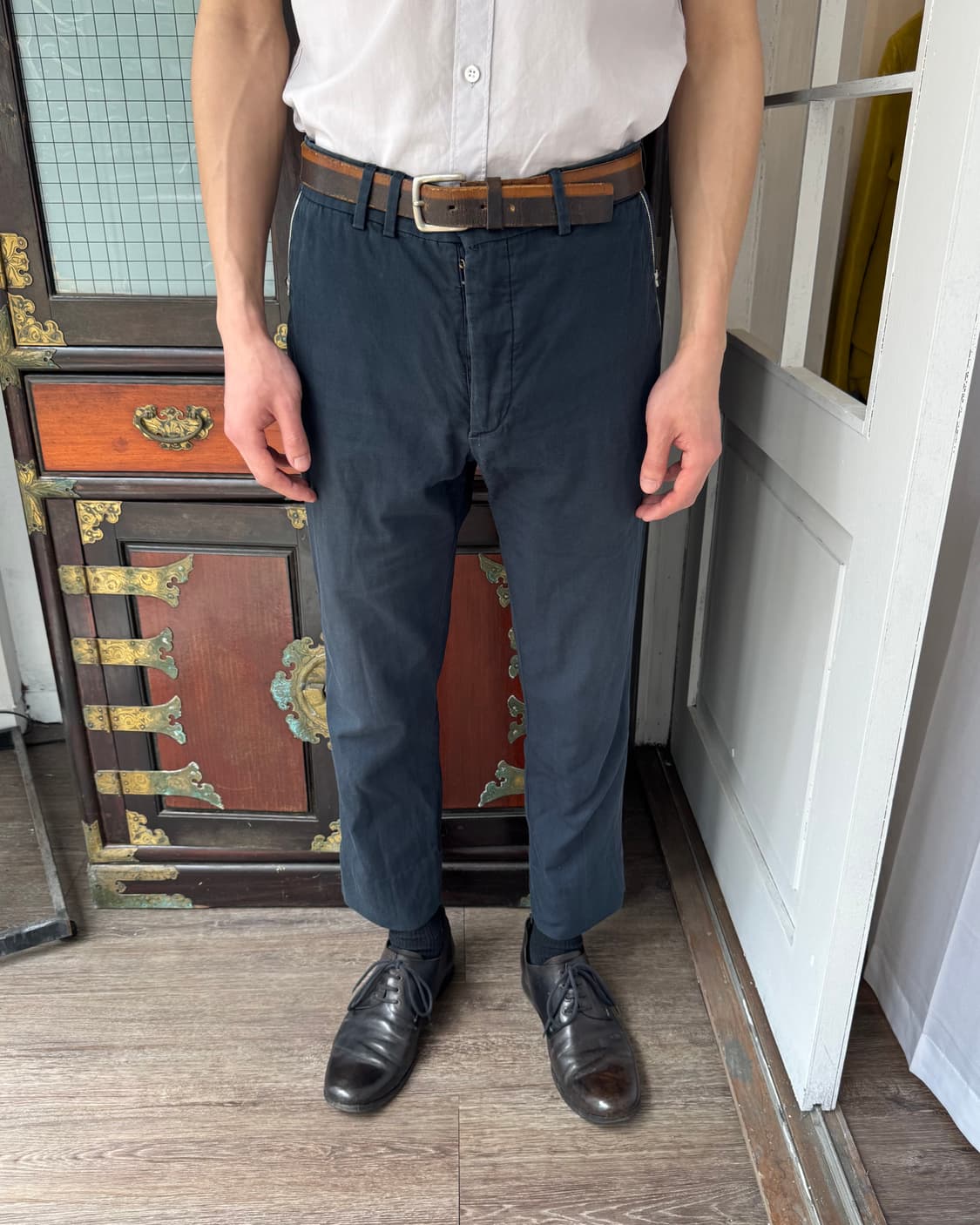 마틴 마르지엘라 08SS 코튼 팬츠 상품이미지1