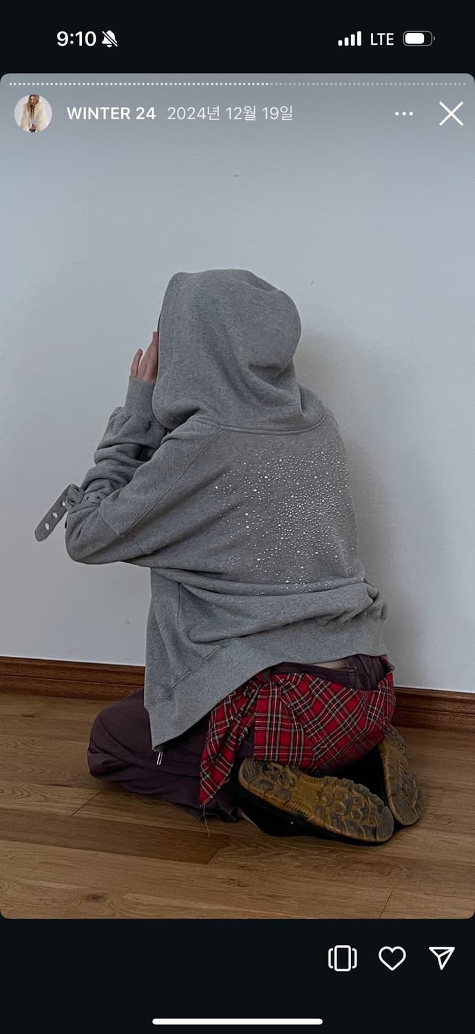 데어드 백스터드 후드집업 그레이 상품이미지1