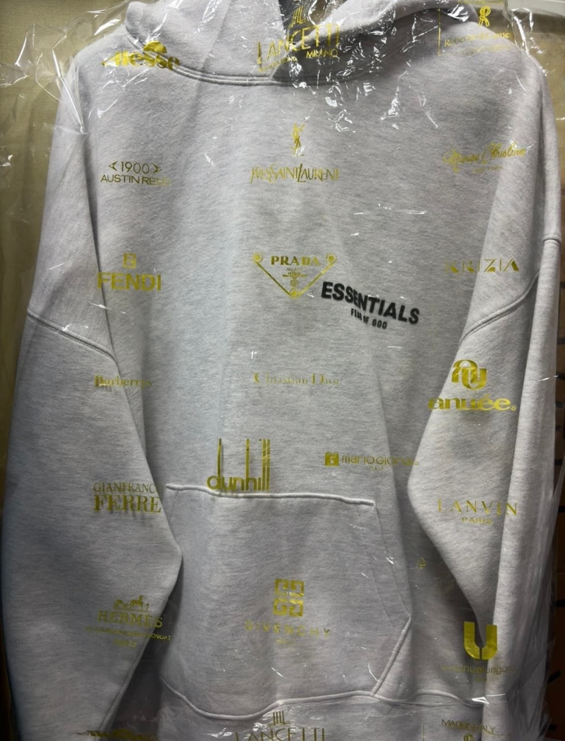 피어오브갓 에센셜 코어 컬렉션 후드 라이트 오트밀 M 사이즈 상품이미지3