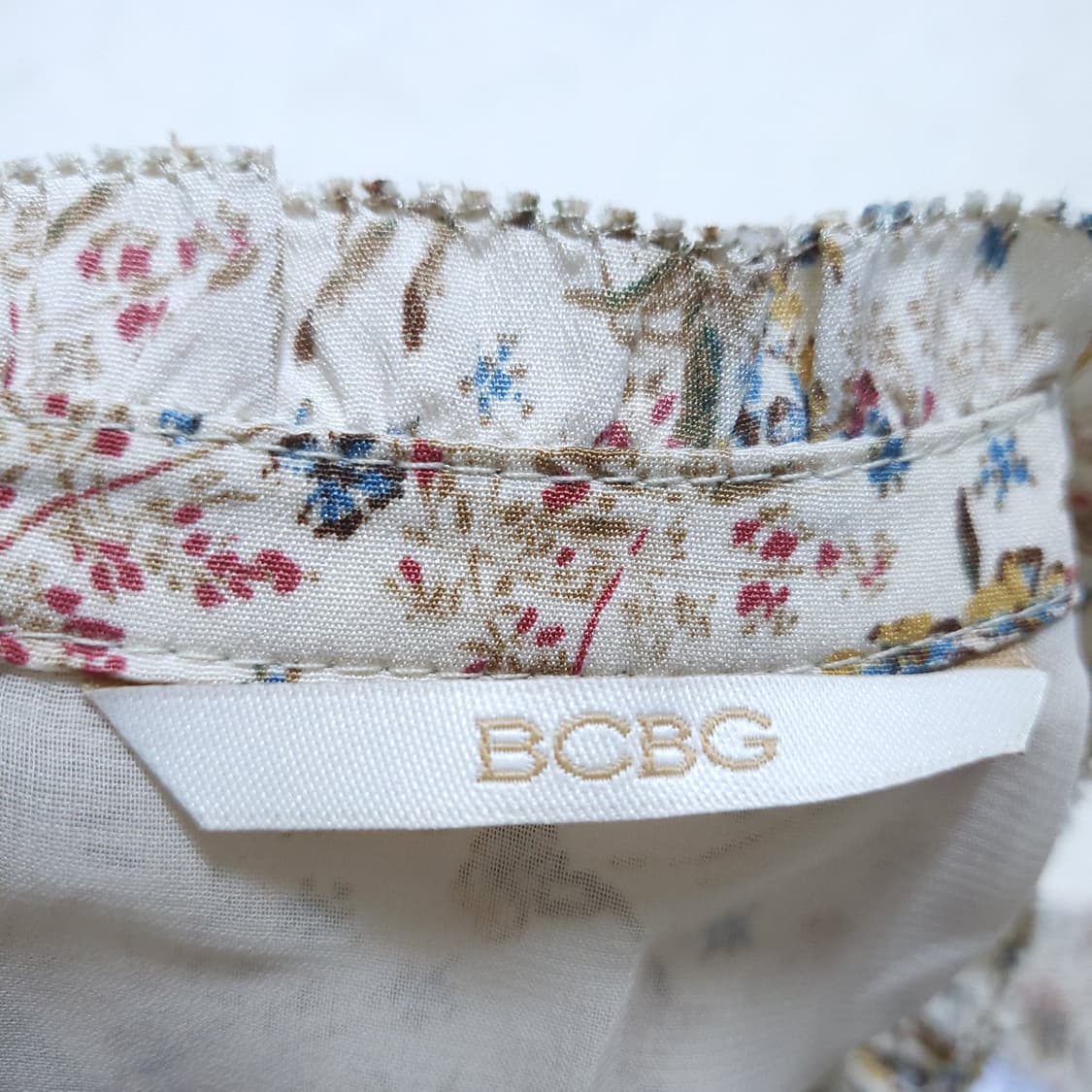 BCBG 여성 쉬폰원피스 M 0303 뽀샤샤 상품이미지7