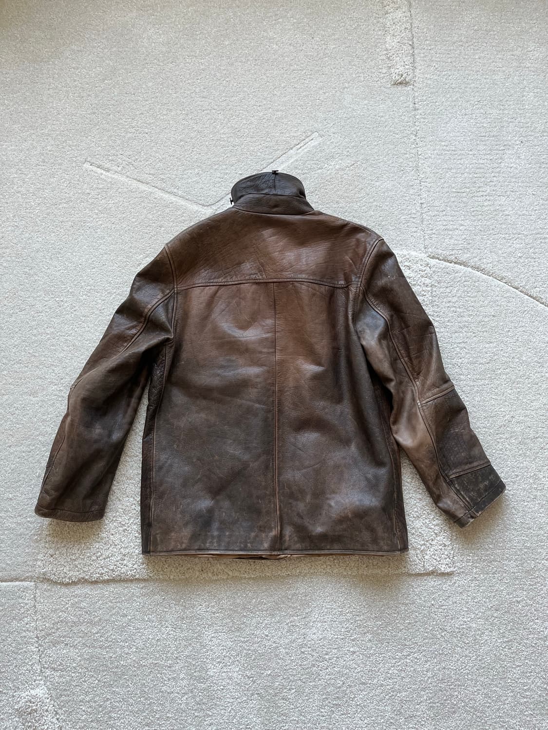 유럽 리포터 리얼 레더 자켓 (103-105) 상품이미지9