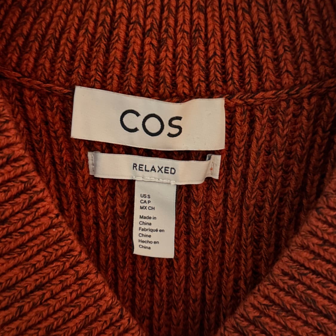 COS 남자 릴랙스핏 니트 베스트 조끼 상품이미지4