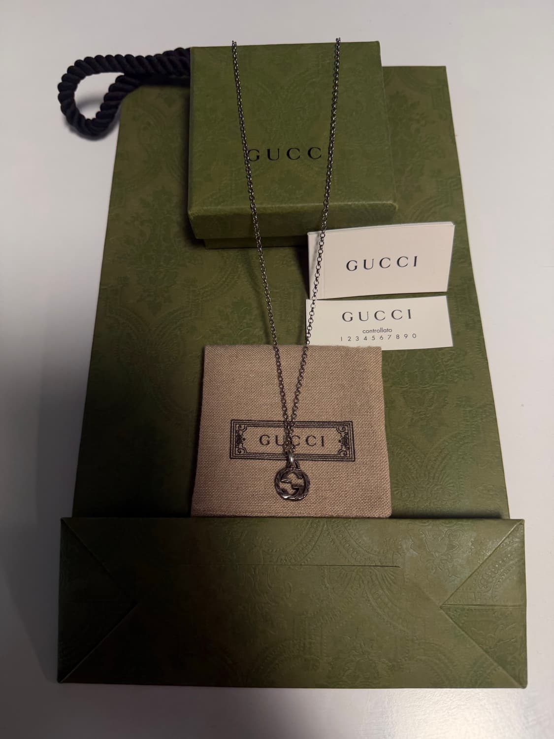Gucci 인터로킹 G 목걸이 상품이미지2