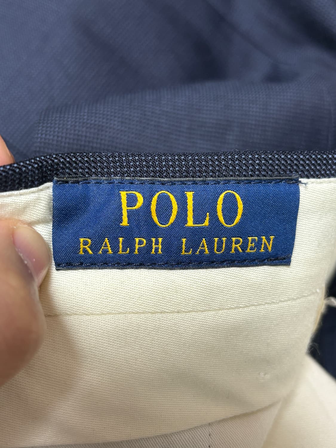 [Polo Ralph Lauren]네이비 울 블랜드 투턱 트라우저 팬츠 상품이미지6