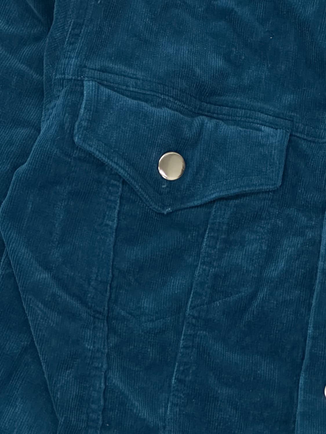 💙청록 Y2K 골덴 시티보이 청자켓 💙가을 빈티지 핀터깔 보헤미안 상품이미지5