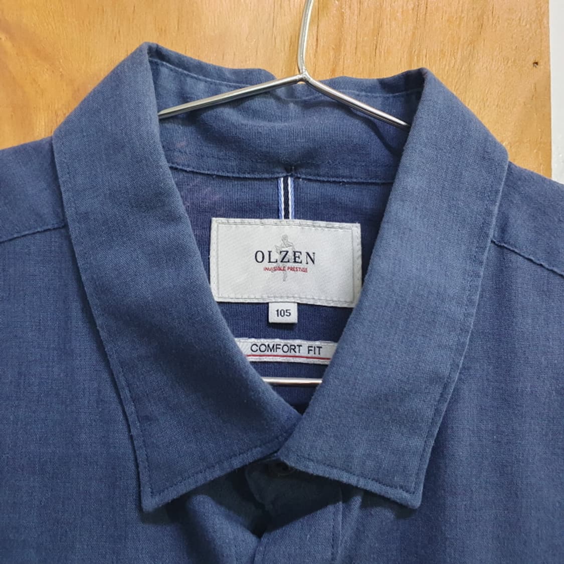 올젠 곤색 시원한 반팔 셔츠(105) 상품이미지7