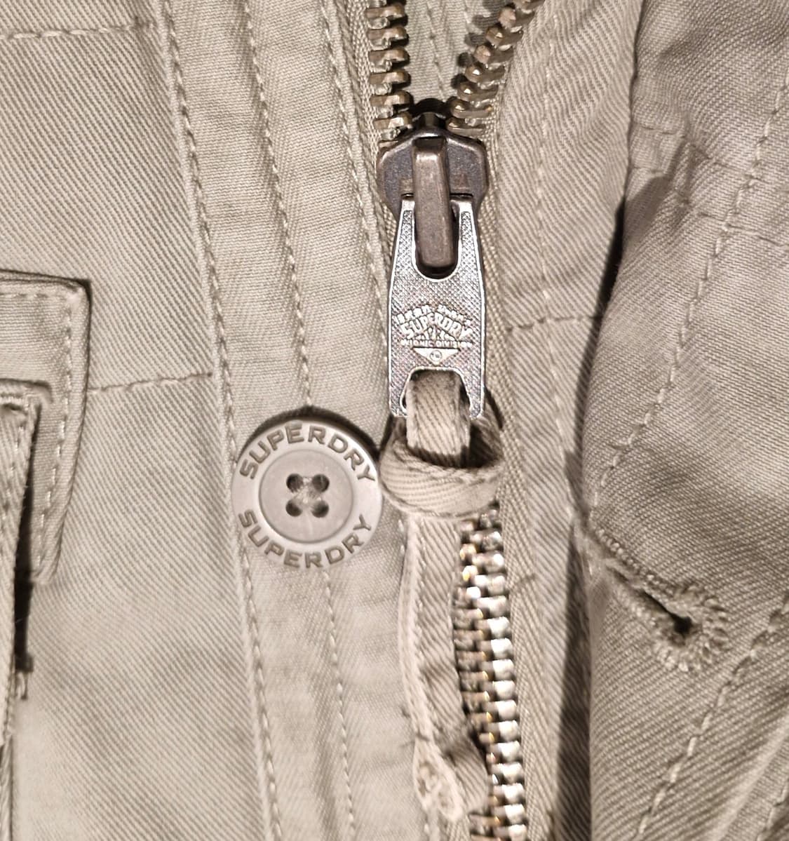 슈퍼드라이 레지먼트 밀리터리 자켓 M  상품이미지8