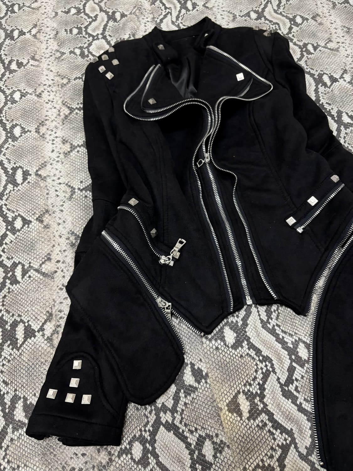 00’s Rare Design Zipper&Stud Detail demo 상품이미지9