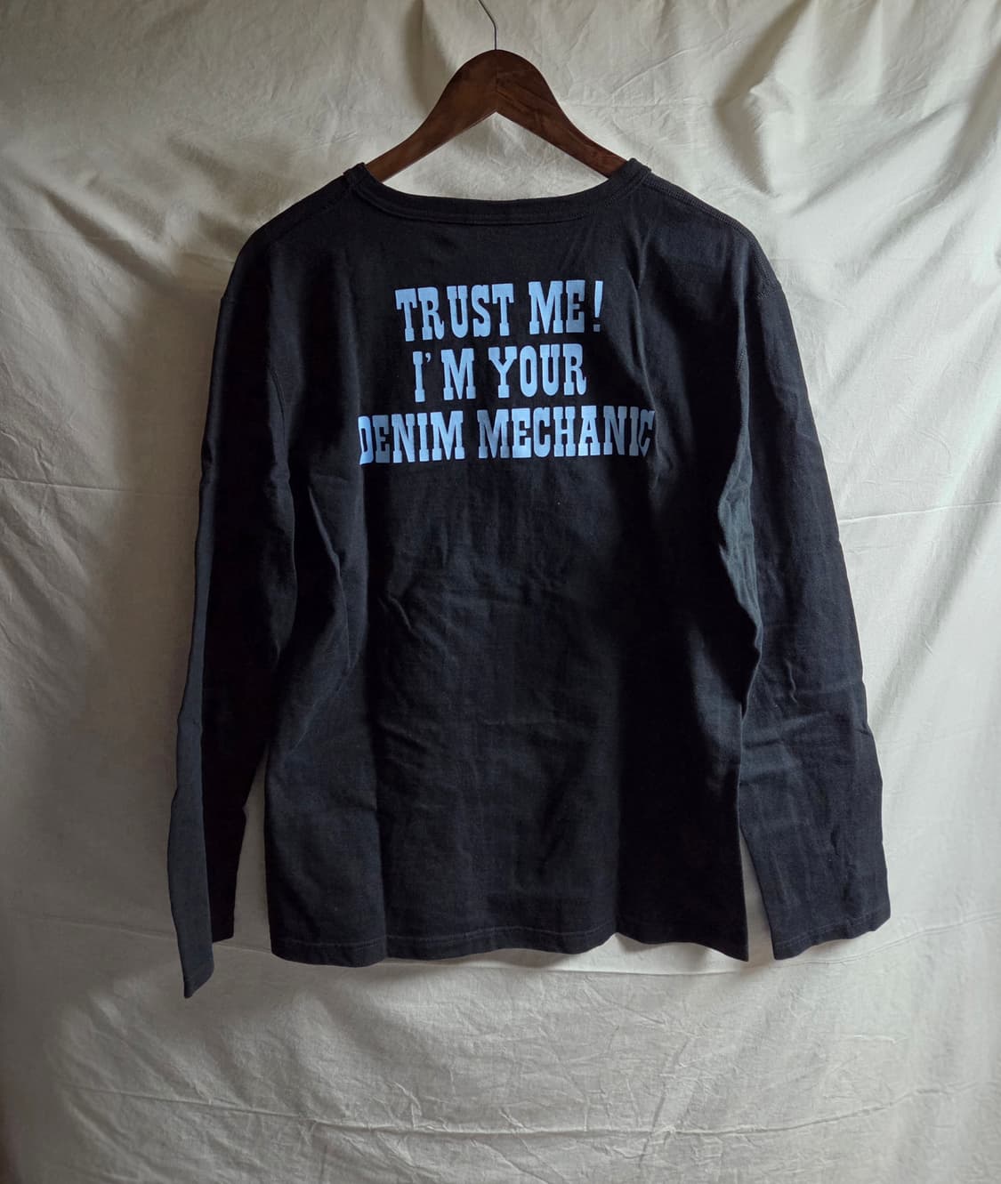 스튜디오 다치산 프린팅 긴팔 티셔츠 블랙 XL 상품이미지2