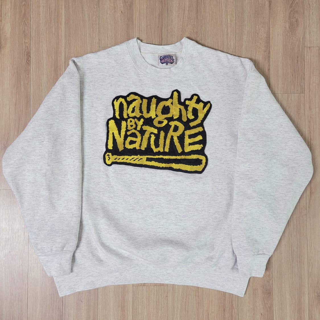 [Rare] 90s 너티바이네이쳐 스웻셔츠 (빈티지 밴드티) 상품이미지1