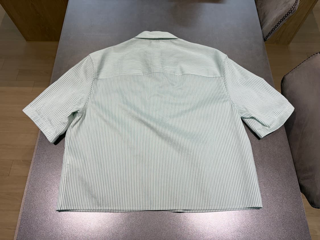 자라 크롭핏 체크셔츠 상품이미지2