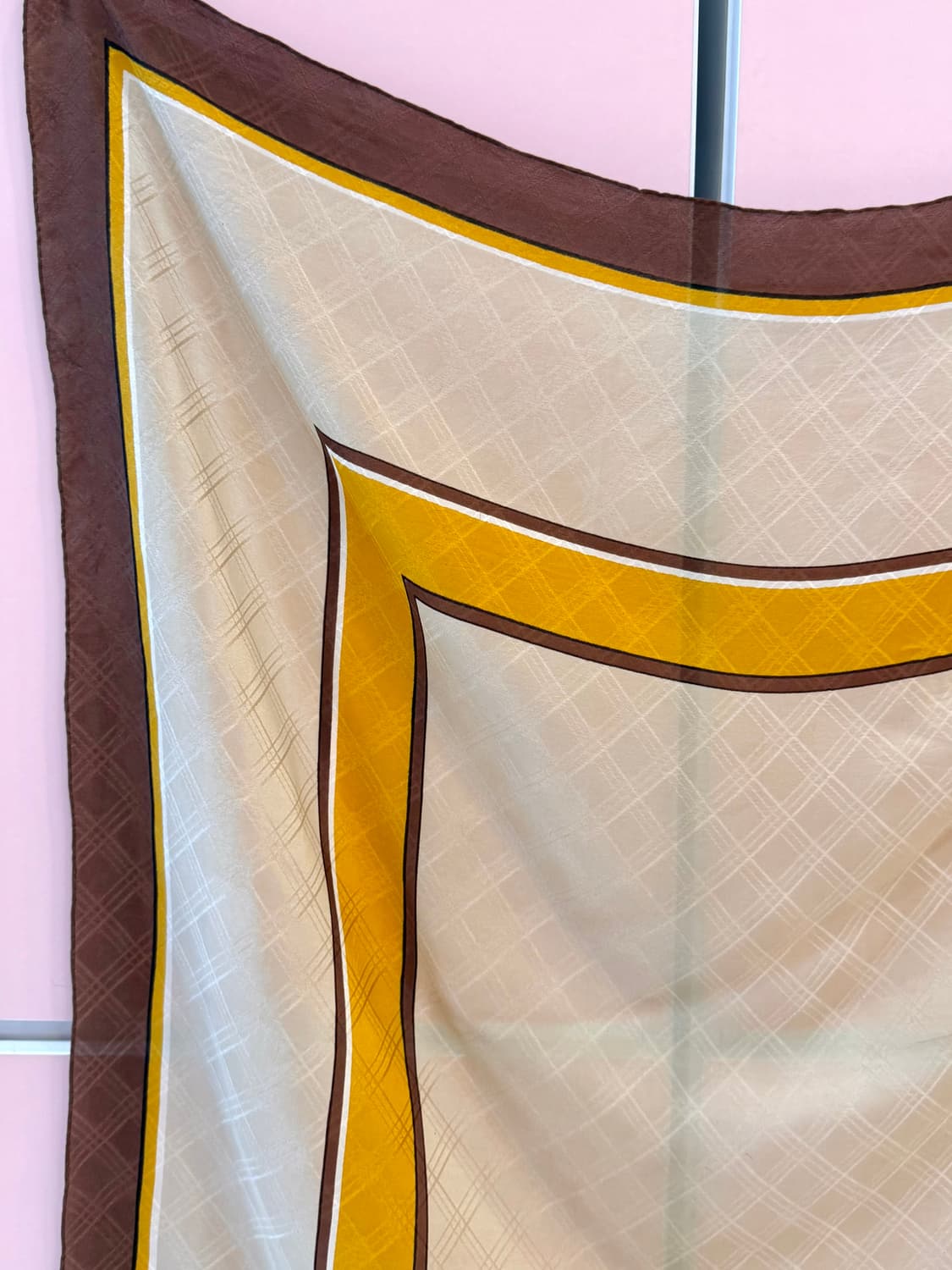 빈티지 스퀘어 패턴 스카프 상품이미지5