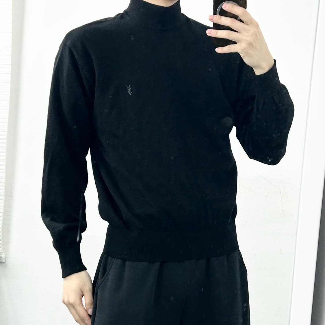 입생로랑 모크넥 니트 상품이미지2