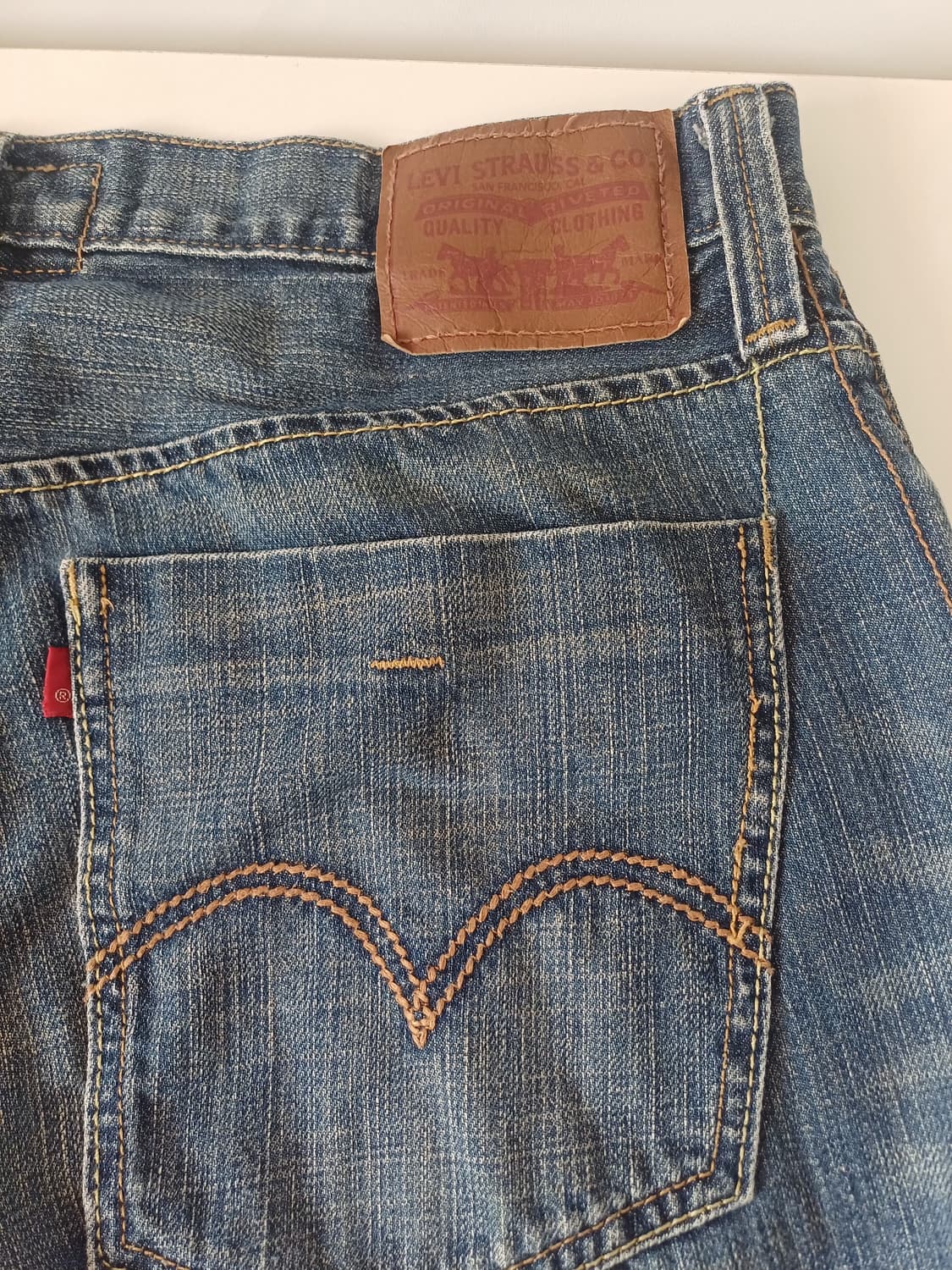 [W36] 리바이스 오리지널진 라인 514 스트레이트 (연청) 상품이미지5