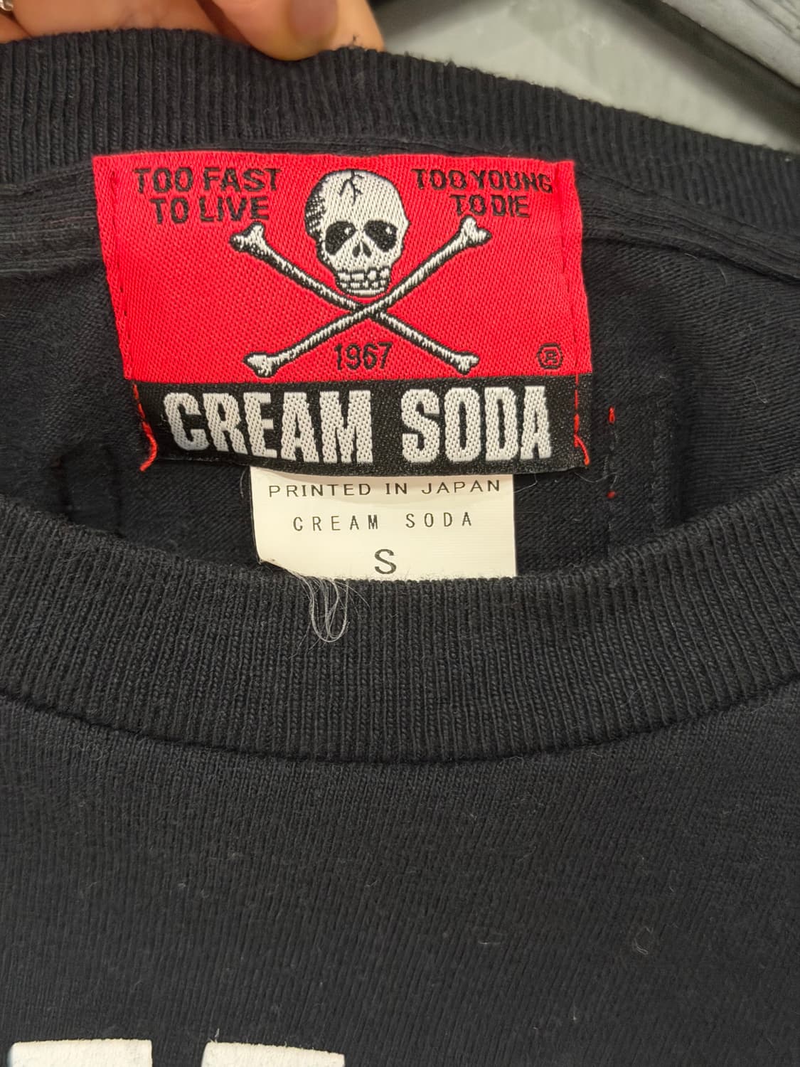 Cream soda dancing skull t-shirt 상품이미지8