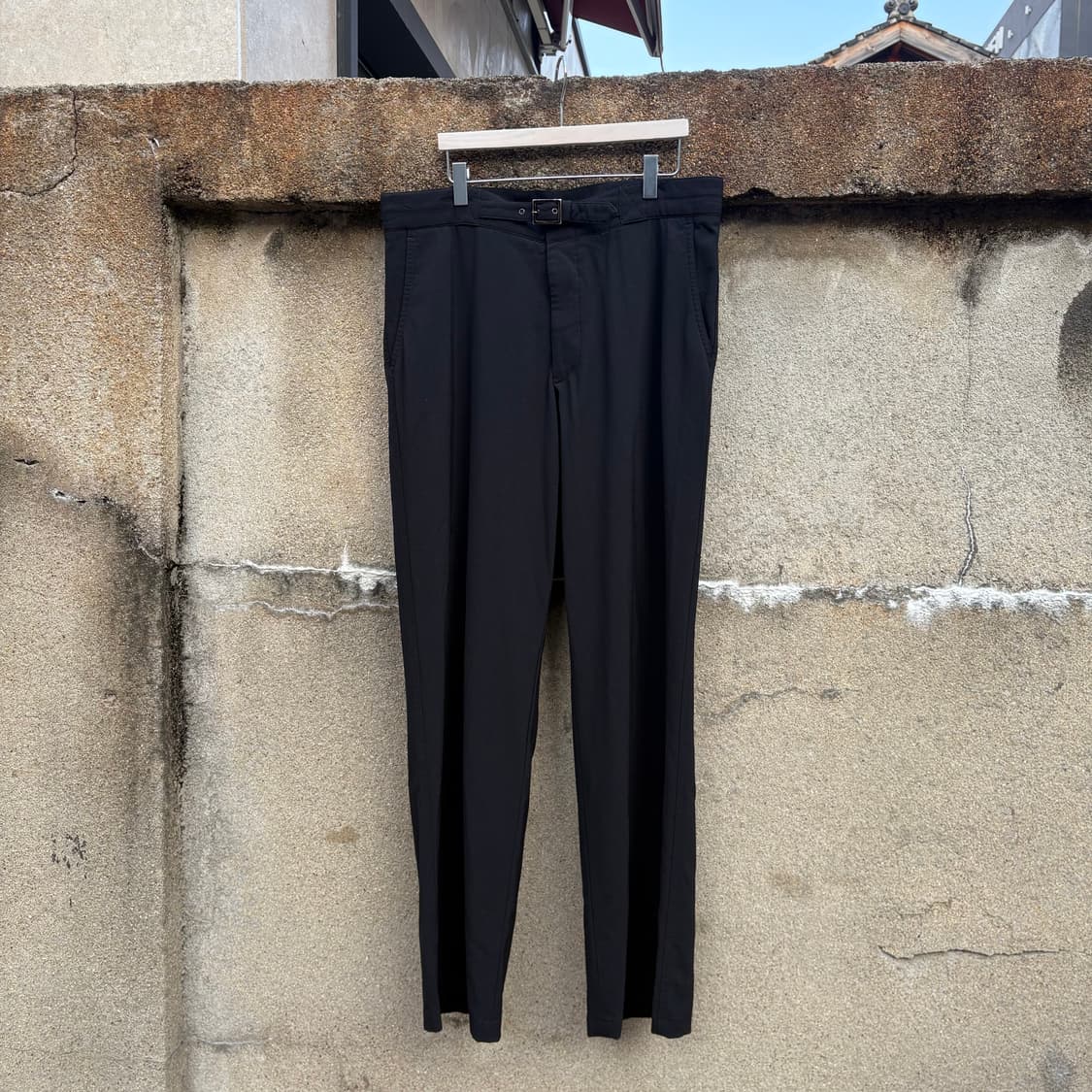 알마니 꼴레지오니 스트랩 울 트라우저 상품이미지2