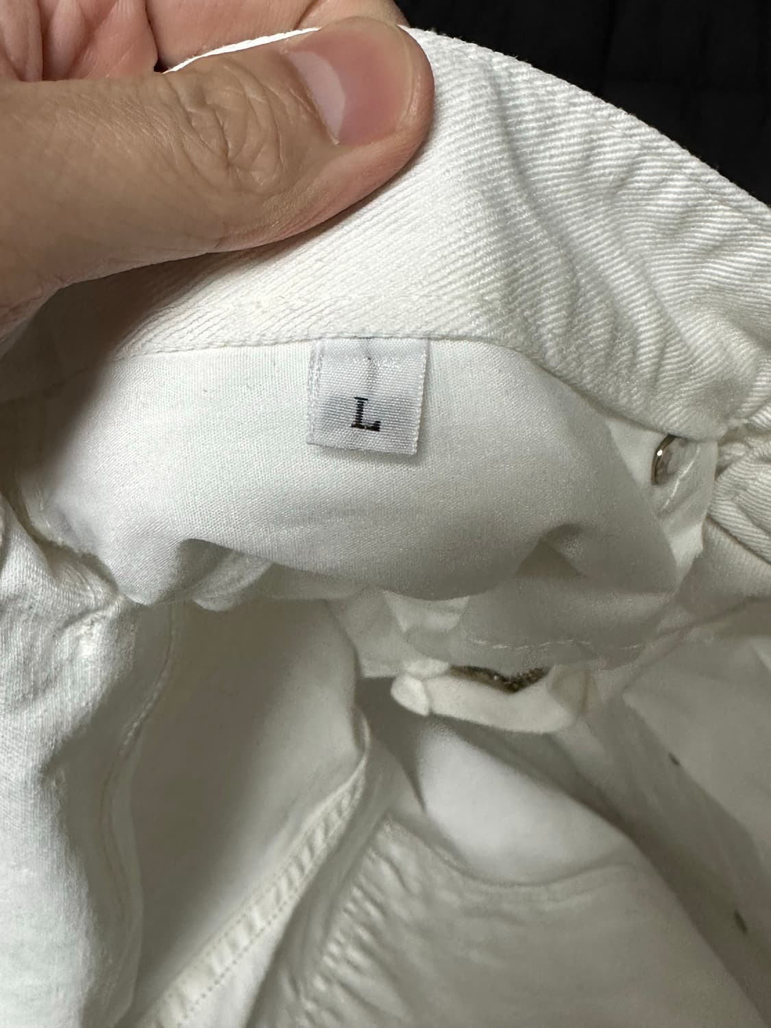 떠그팬츠 화이트 3(L) 상품이미지2