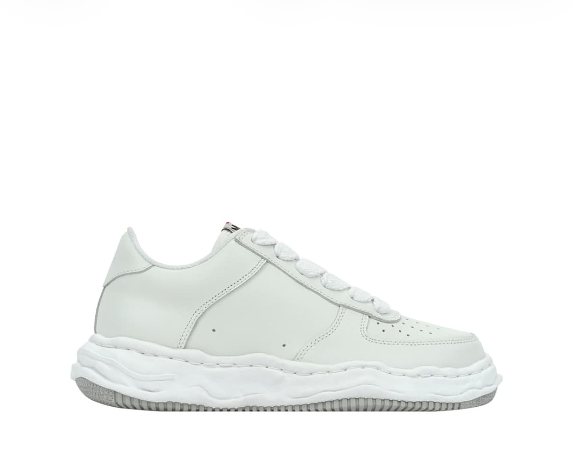 메종 미하라 야스히로 웨인 OG 솔 레더 화이트 43사이즈 새상품 상품이미지1