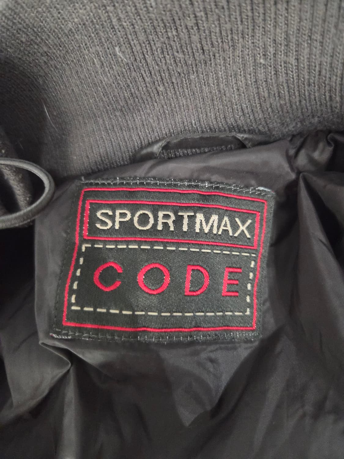SPORTMAX CODE 스포트막스 코드 셔링 구스다운 패딩 상품이미지8