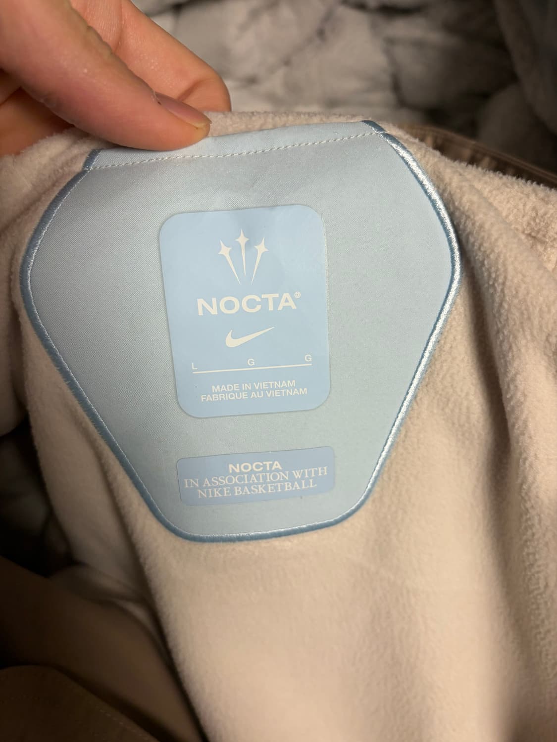 나이키 녹타 바스켓볼 자켓 L 판매 상품이미지4