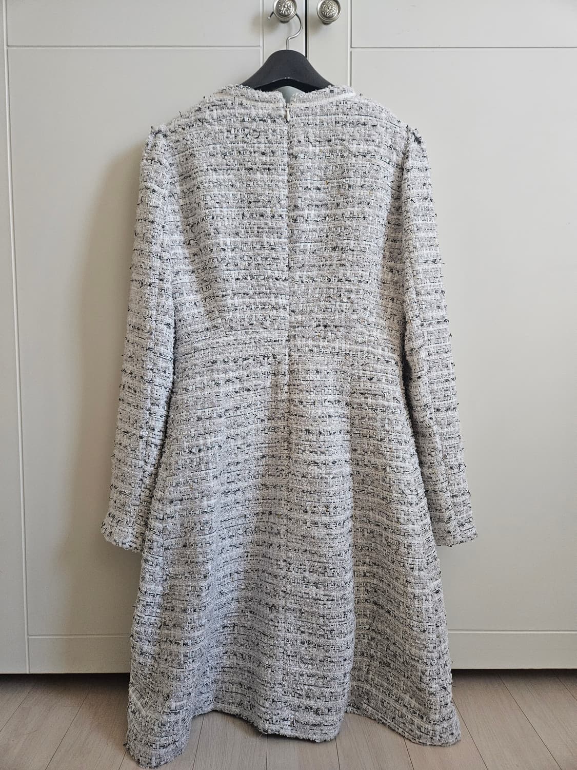 [새상품] SATIN 샤틴 트위드 원피스 상품이미지5