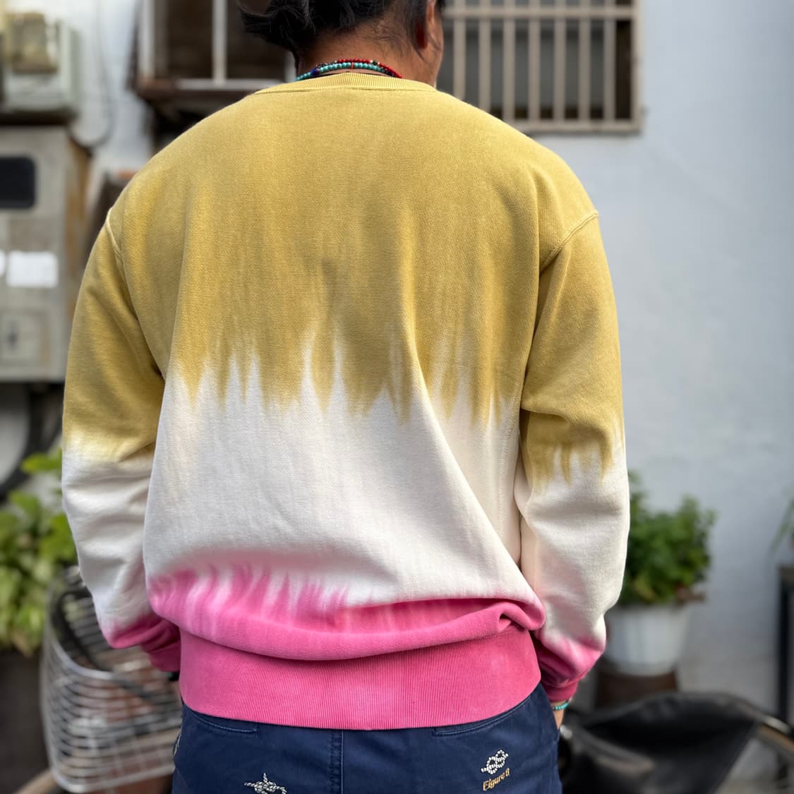 챔피온 리버스위브 타이다이 스웻셔츠 L 상품이미지9