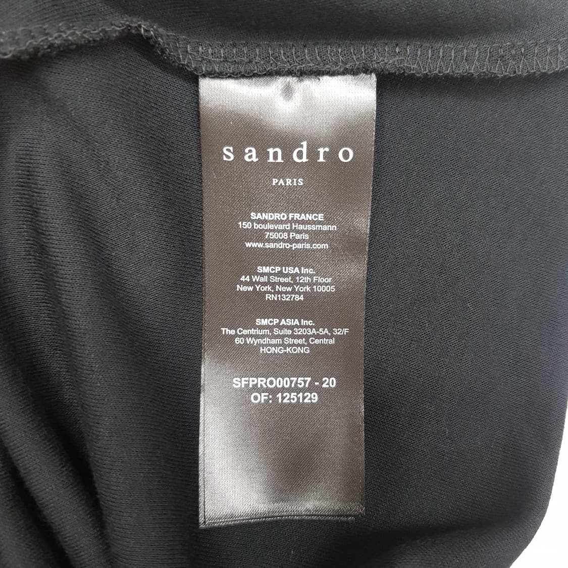 산드로 SANDRO 페이즐리 드레이프 포인트 원피스 36사이즈 상품이미지4