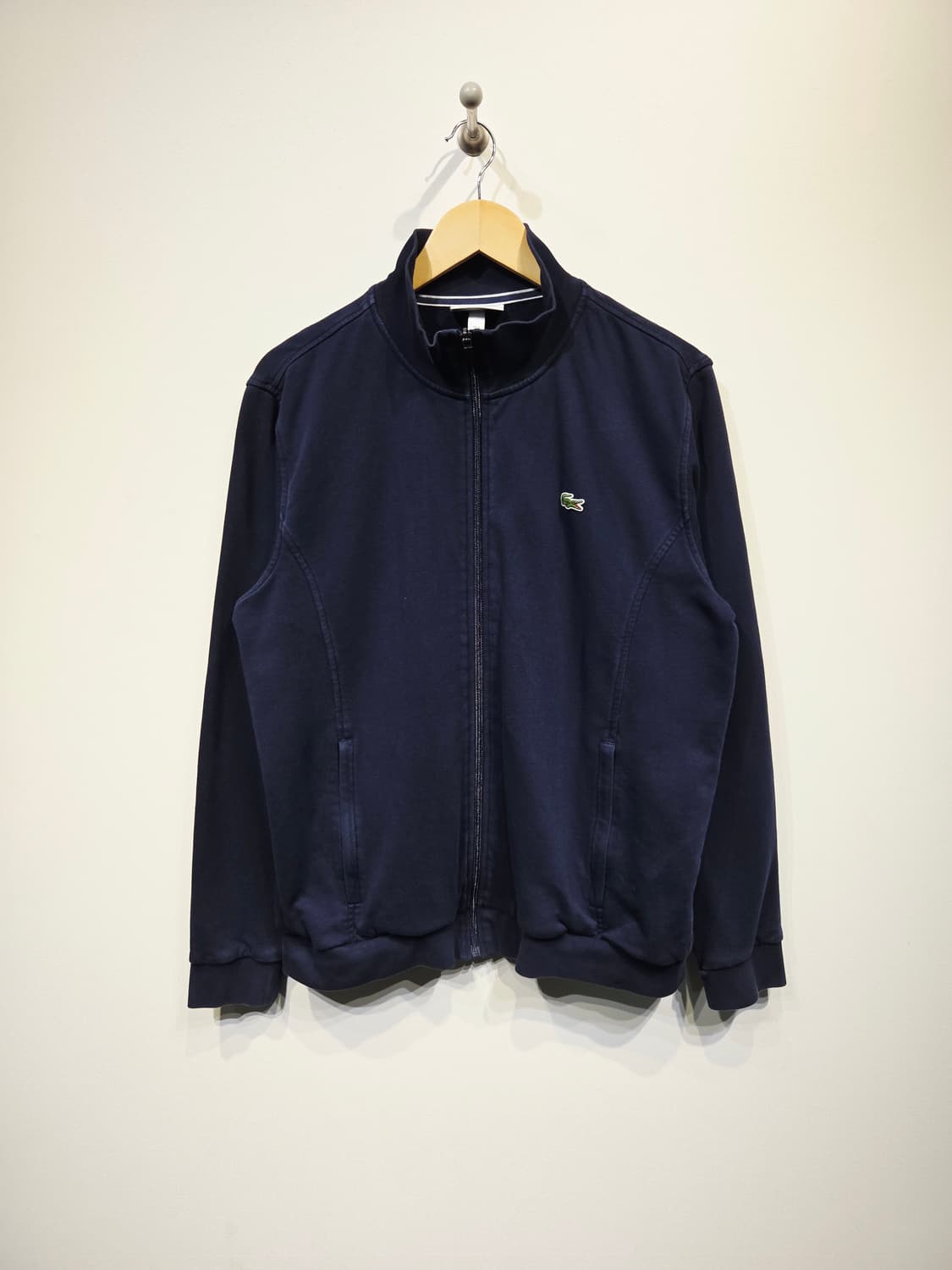 라코스테 스포츠(LACOSTE SPORT) 네이비 스웨트 집업 자켓 상품이미지2