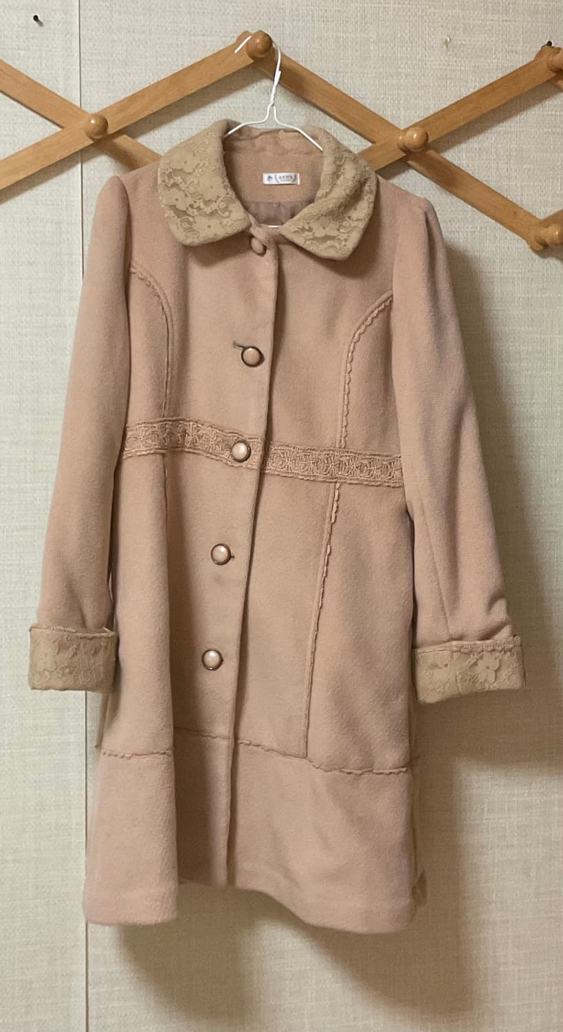 빈티지 엑시즈팜 라떼갸루 코트 상품이미지1